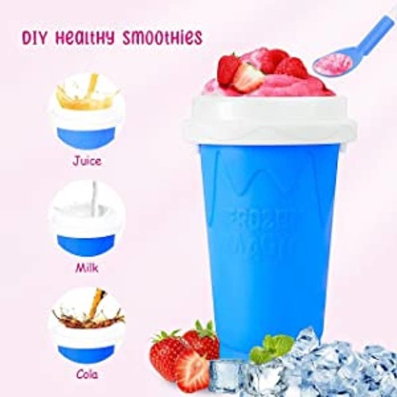 Slushy Magic Maker Cup Portable and Double Layer Ice Cream Maker Slushie Cup - Picture 7 of 8